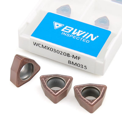 Wcmx 030208 CNC Karbür Uçlar Paslanmaz Çelik Tungsten Karbür Uçlar