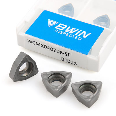 Wcmx030208 U Matkap Uç Wcmx040208 Değiştirilebilir Kesme Tungsten Karbür Uçlar